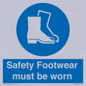 Safety Footwear must be worn